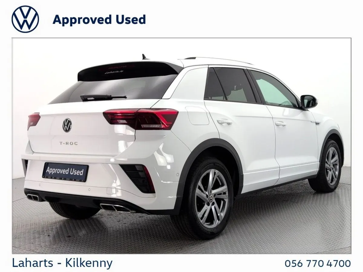Volkswagen T-Roc SUV, Petrol, 2023, White