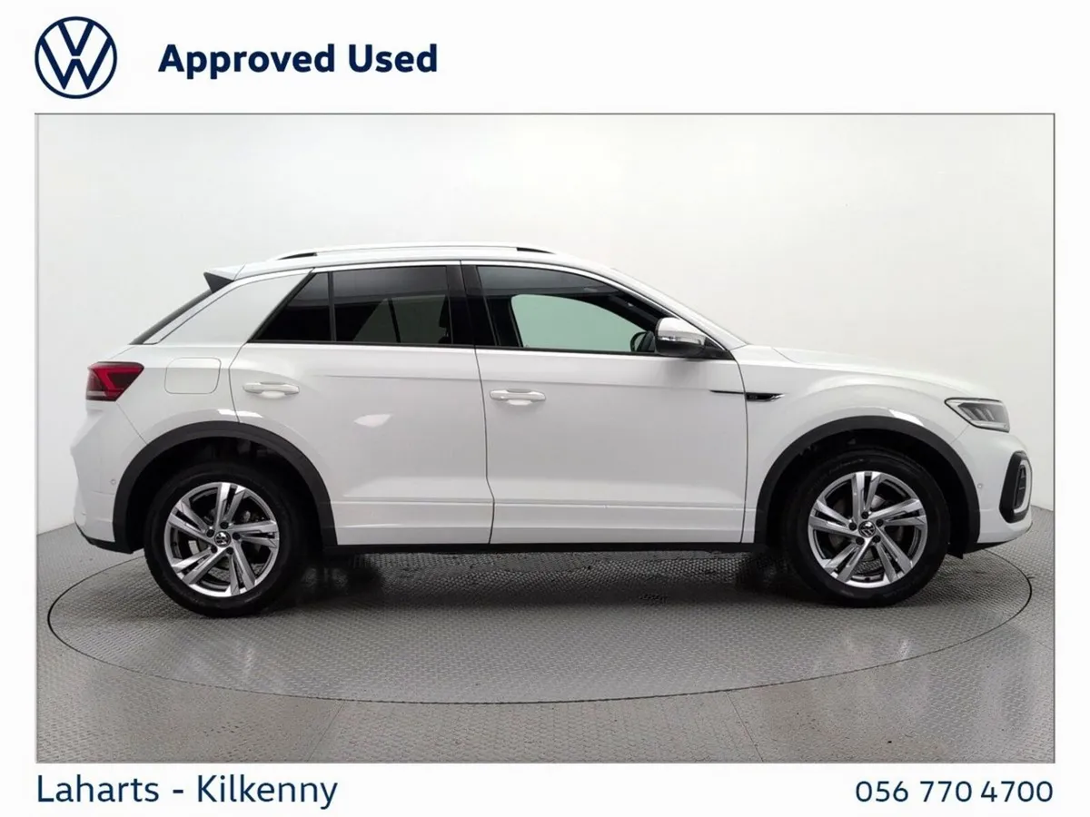 Volkswagen T-Roc SUV, Petrol, 2023, White