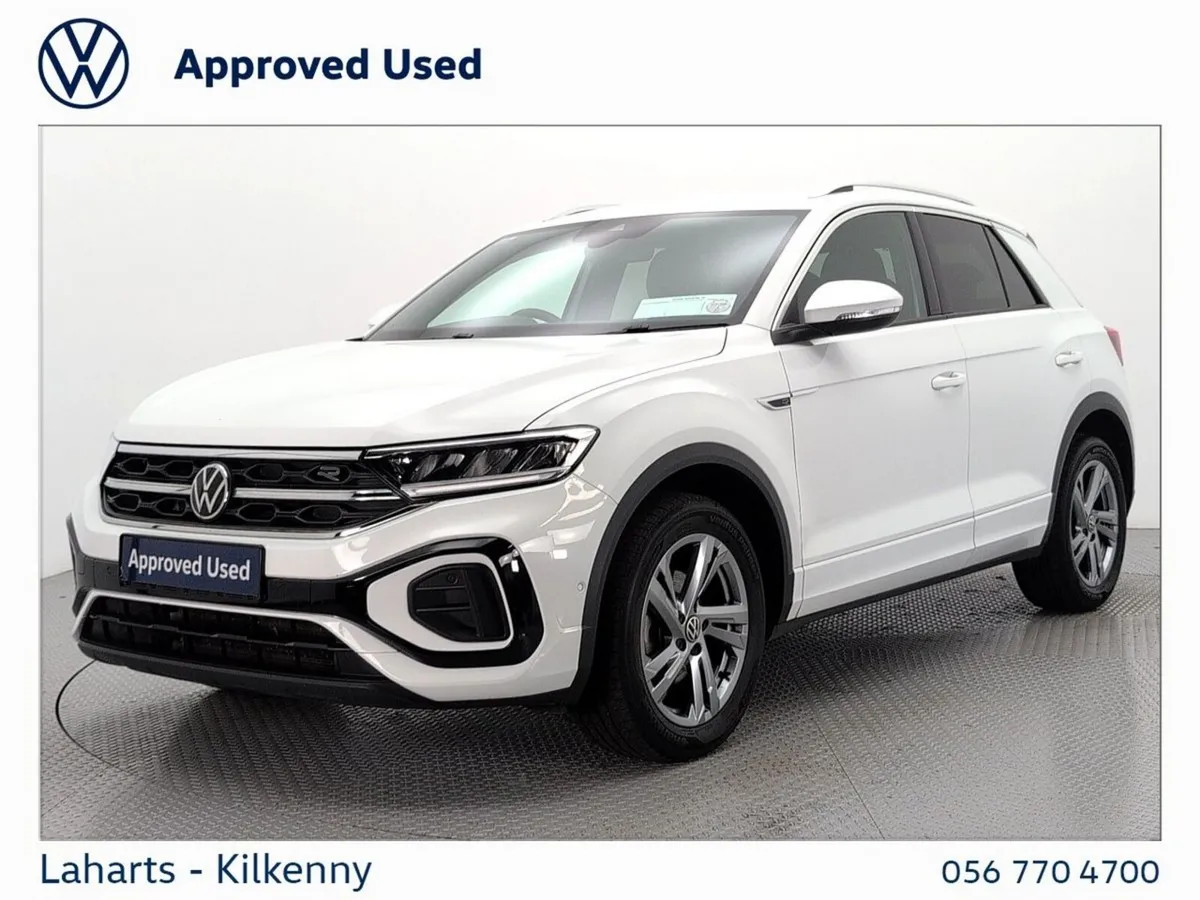 Volkswagen T-Roc SUV, Petrol, 2023, White