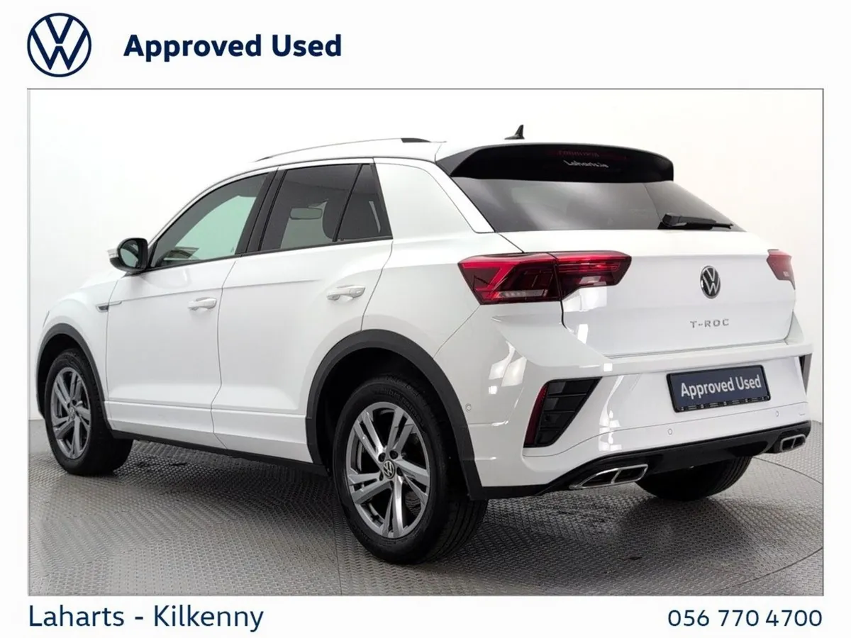 Volkswagen T-Roc SUV, Petrol, 2023, White