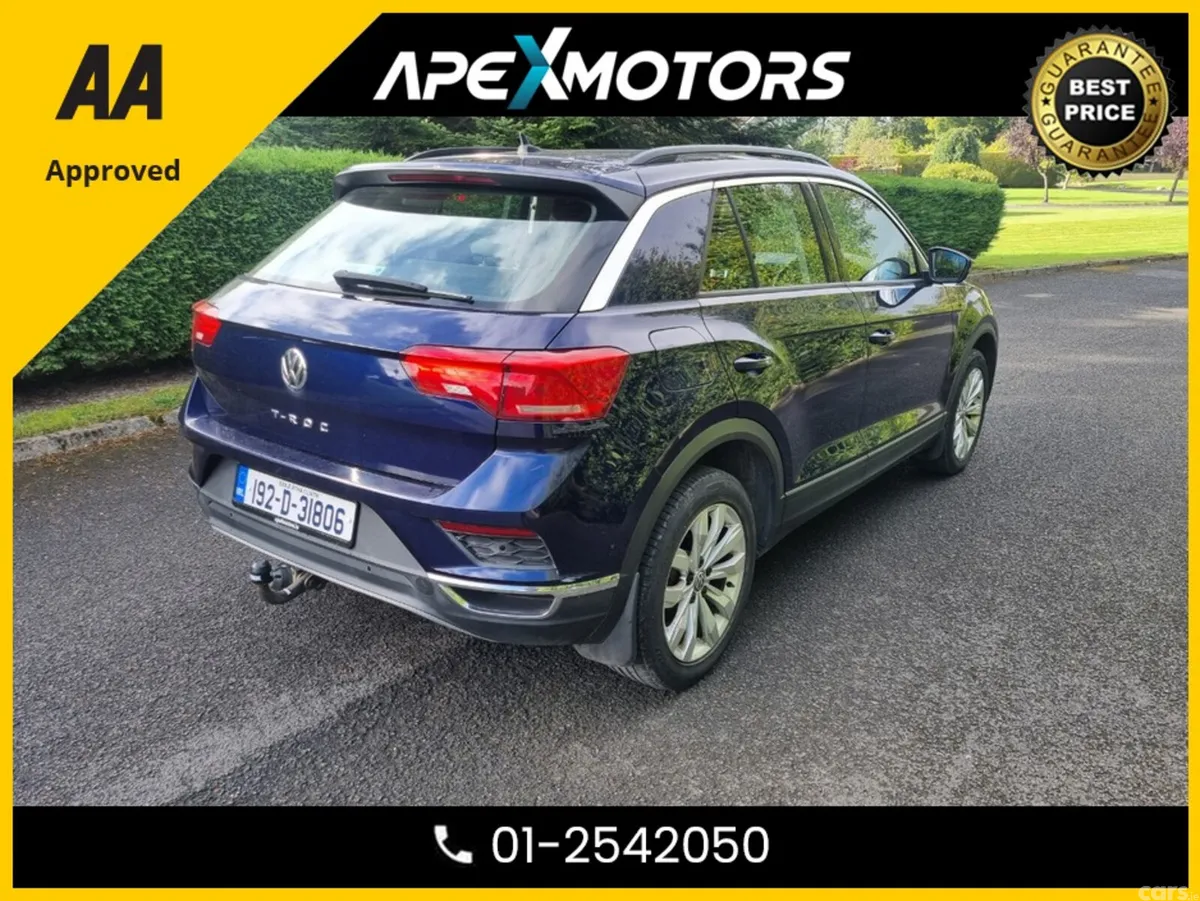 Volkswagen T-Roc Hatchback, Diesel, 2019, Blue