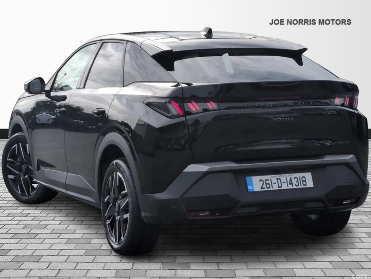 Peugeot 3008 SUV, Petrol Hybrid, 2026, Black