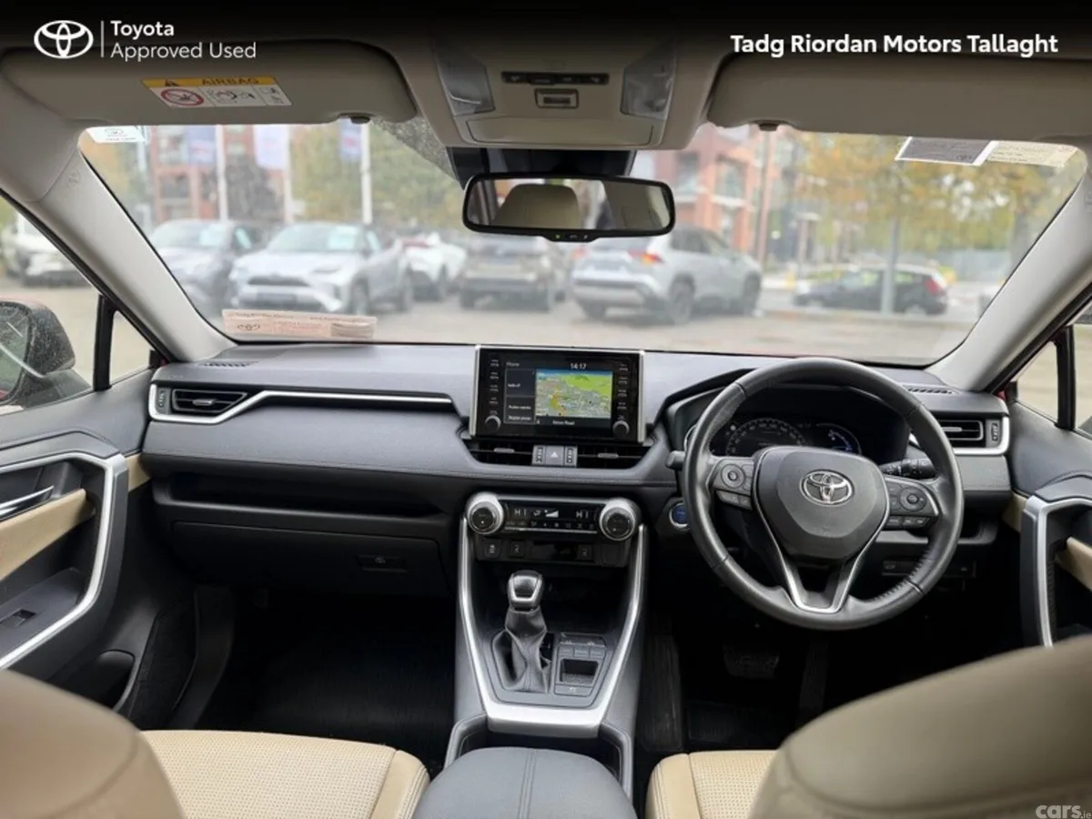 Toyota RAV4 SUV, Petrol Hybrid, 2021, Red
