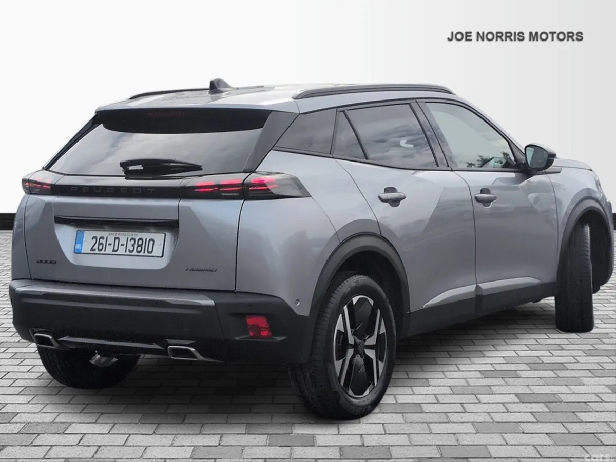 Peugeot 2008 SUV, Petrol Hybrid, 2026, Grey