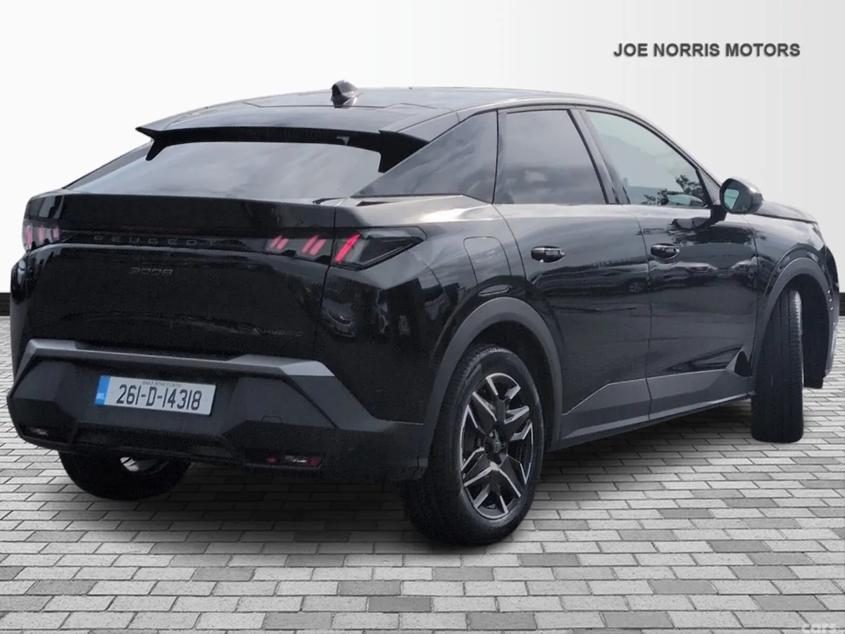 Peugeot 3008 SUV, Petrol Hybrid, 2026, Black