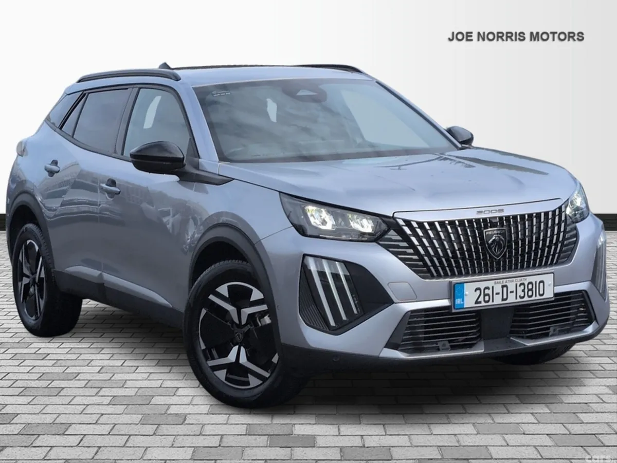 Peugeot 2008 SUV, Petrol Hybrid, 2026, Grey