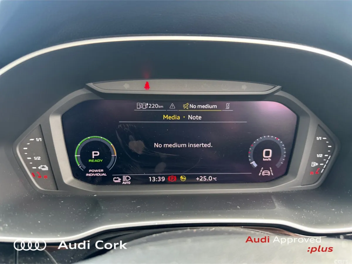 Audi Q3 SUV, Petrol Plug-in Hybrid, 2024, Black
