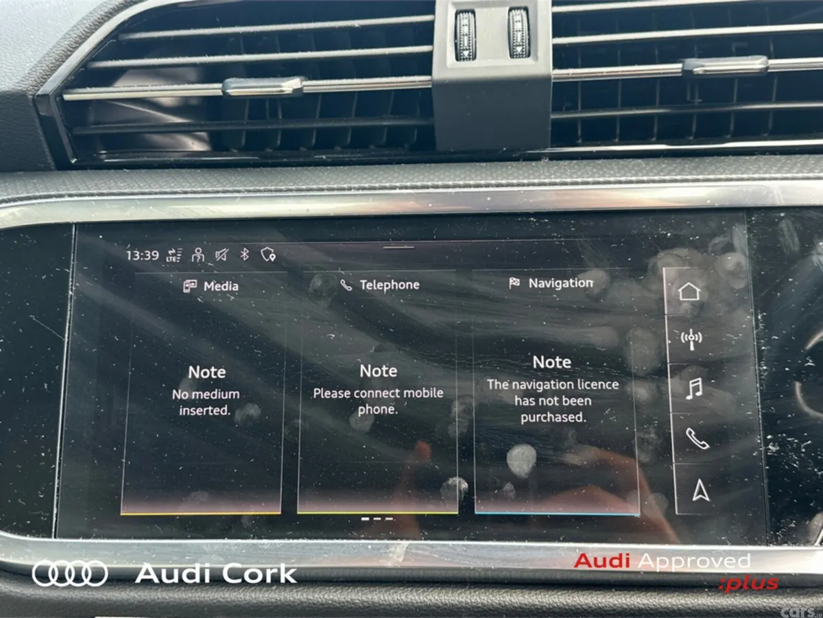 Audi Q3 SUV, Petrol Plug-in Hybrid, 2024, Black