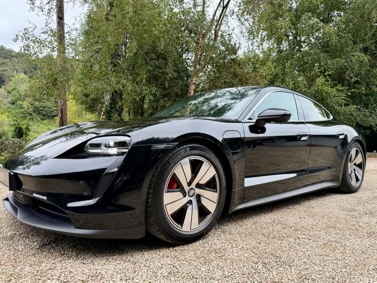 Porsche Taycan Saloon, Electric, 2023, Black
