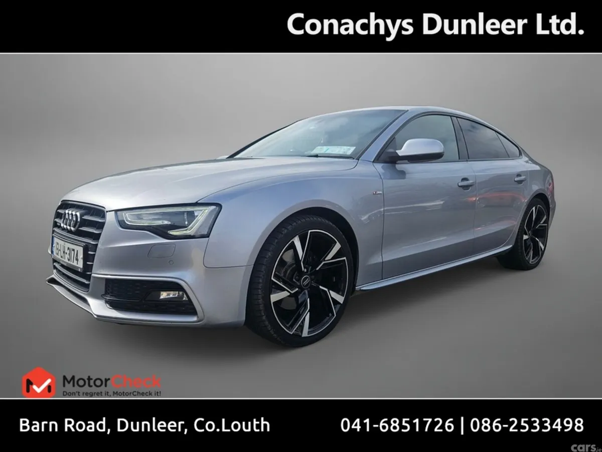 Audi A5 Hatchback, Diesel, 2015, Silver