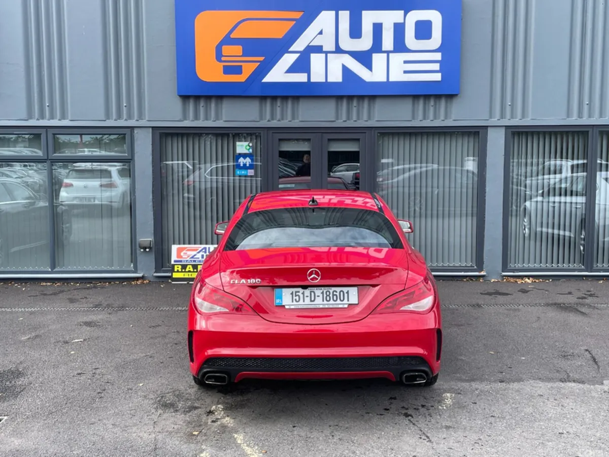 Mercedes-Benz CLA Saloon, Petrol, 2015, Red