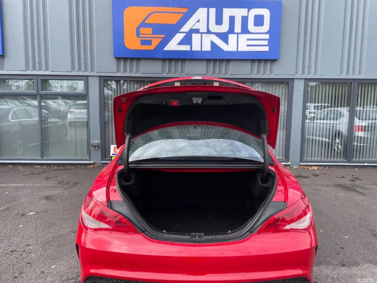 Mercedes-Benz CLA Saloon, Petrol, 2015, Red