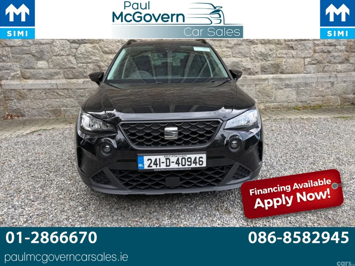 SEAT Arona Hatchback, Petrol, 2024, Black