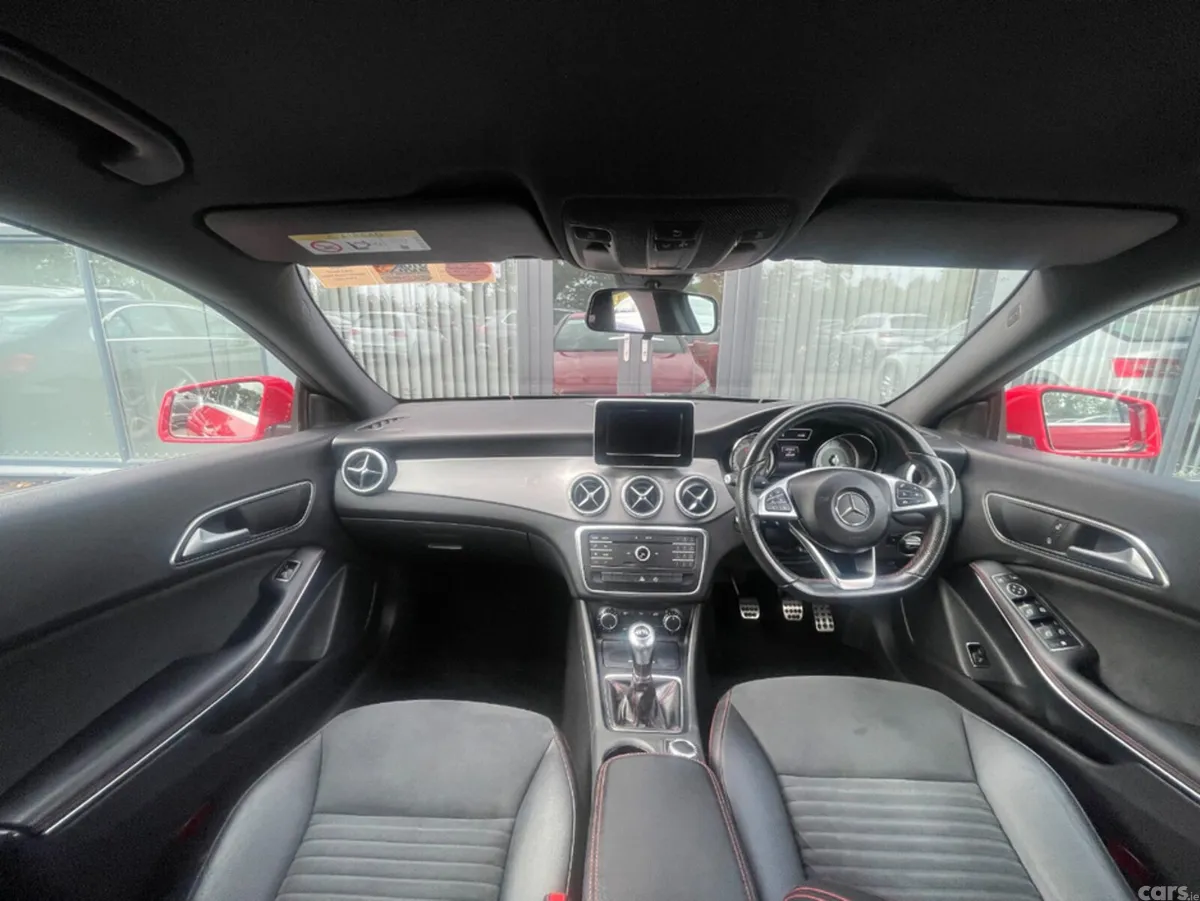 Mercedes-Benz CLA Saloon, Petrol, 2015, Red