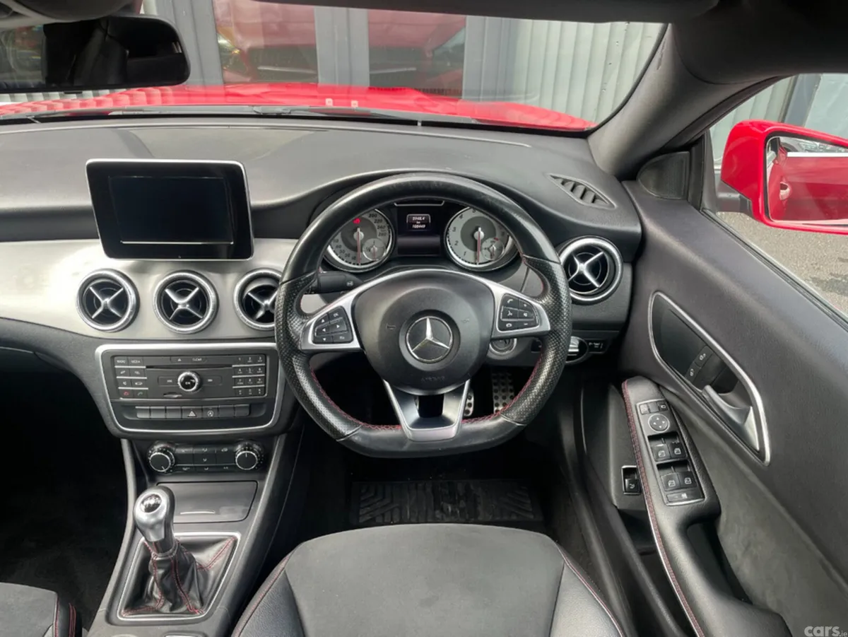 Mercedes-Benz CLA Saloon, Petrol, 2015, Red