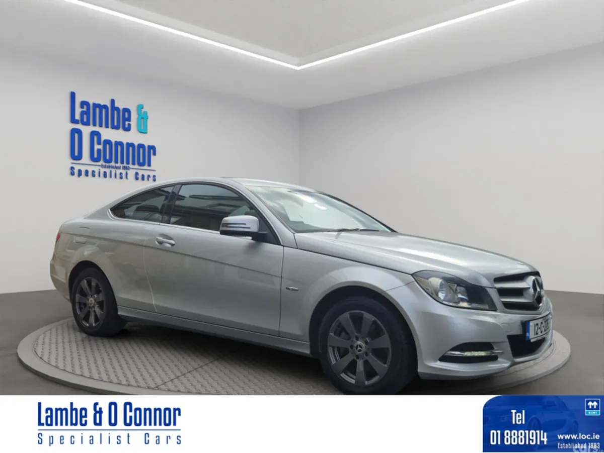 Mercedes-Benz C-Class Coupe, Diesel, 2012, Silver