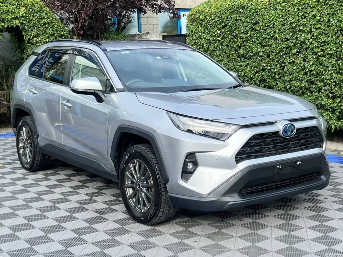 Toyota RAV4 SUV, Petrol Hybrid, 2023, Silver