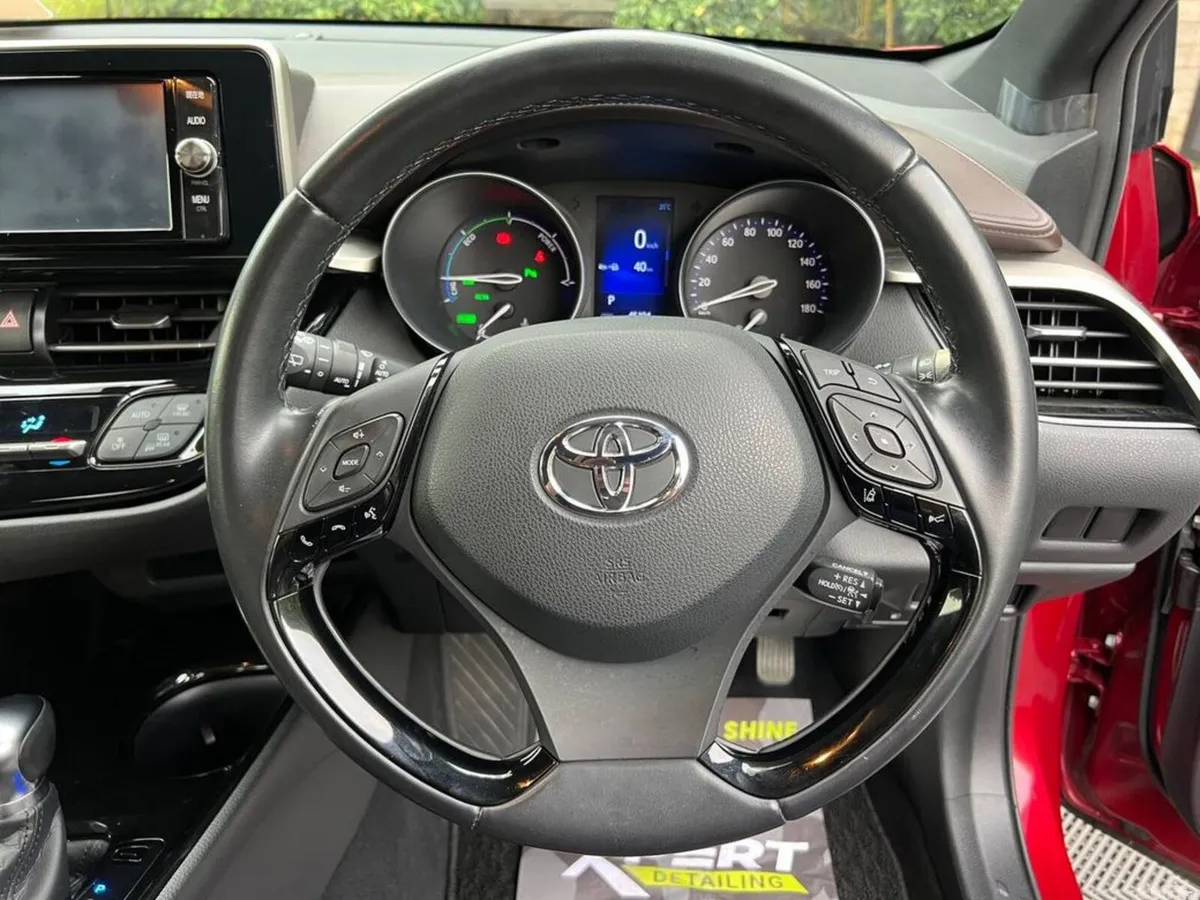 Toyota C-HR SUV, Petrol Hybrid, 2018, Red