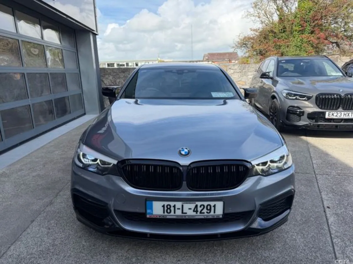 BMW 5-Series Saloon, Petrol Plug-in Hybrid, 2018, Blue
