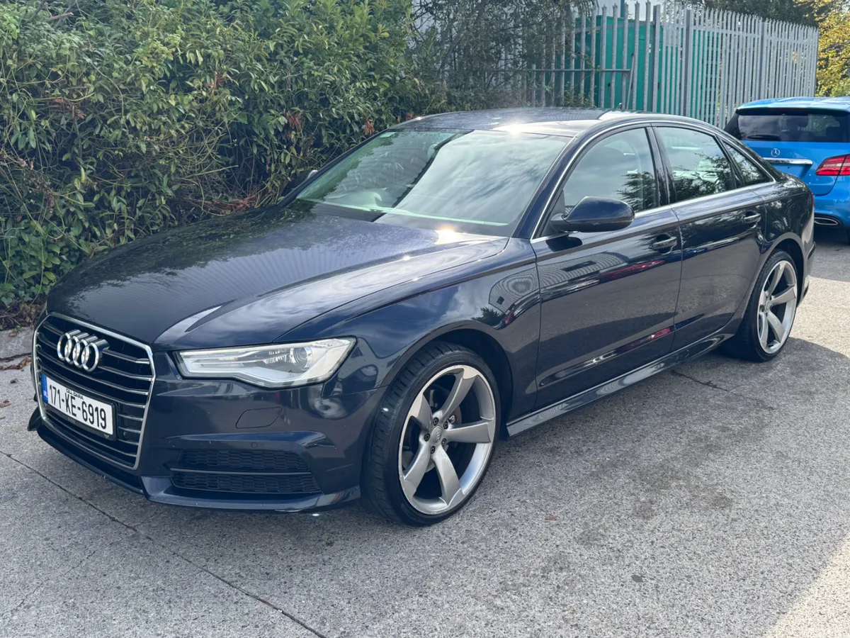 Audi A6 Saloon, Diesel, 2017, Blue