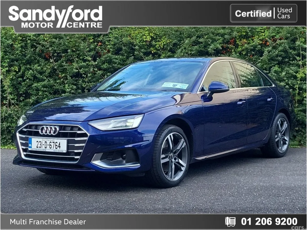 Audi A4 Saloon, Diesel, 2023, Blue