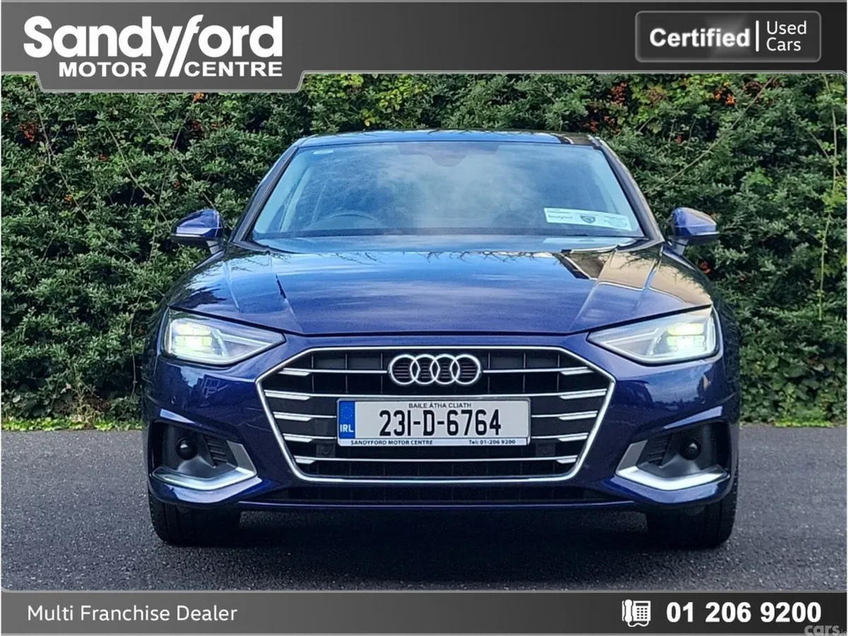 Audi A4 Saloon, Diesel, 2023, Blue