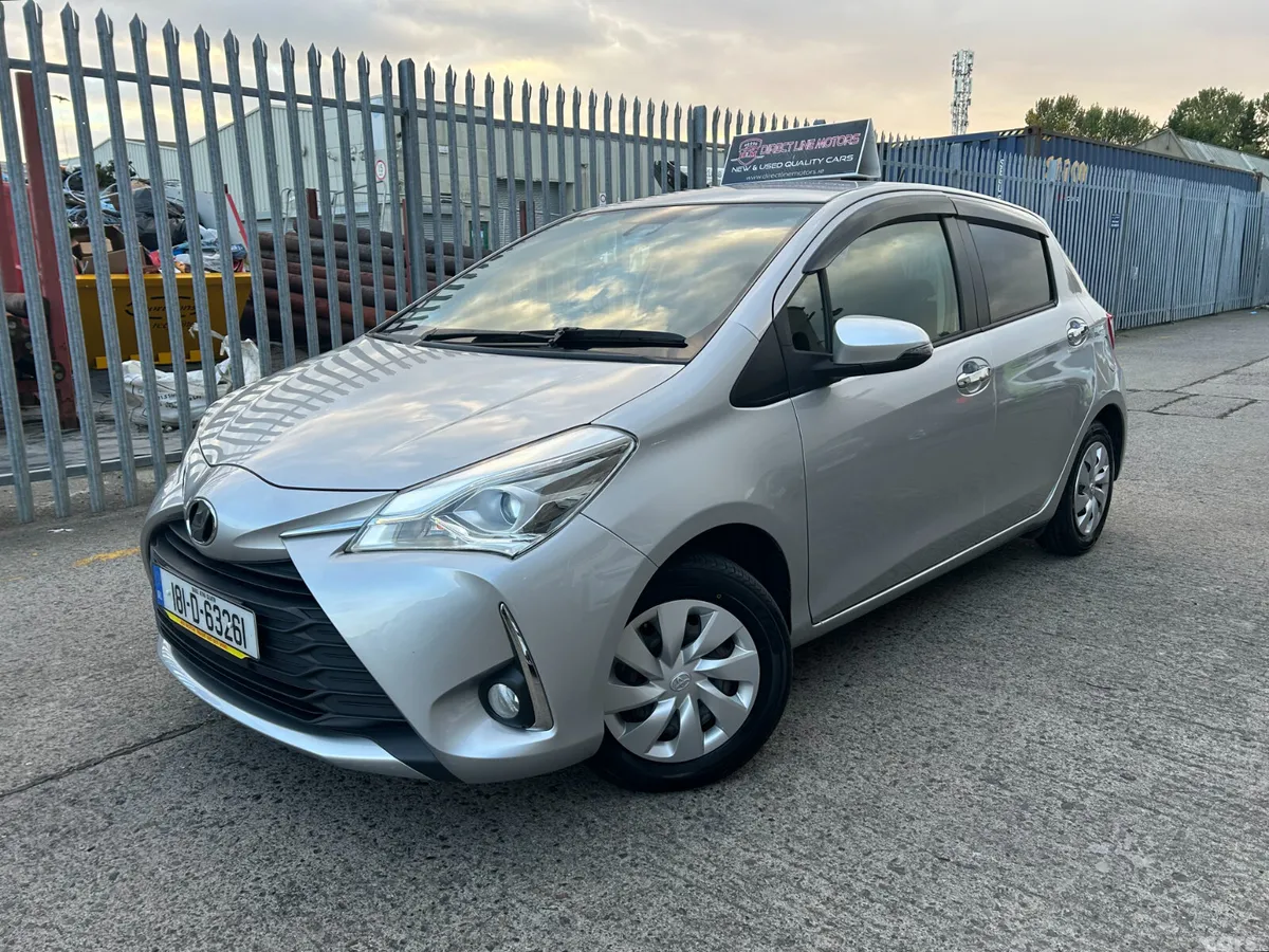 Toyota Vitz Hatchback, Petrol, 2018, Silver