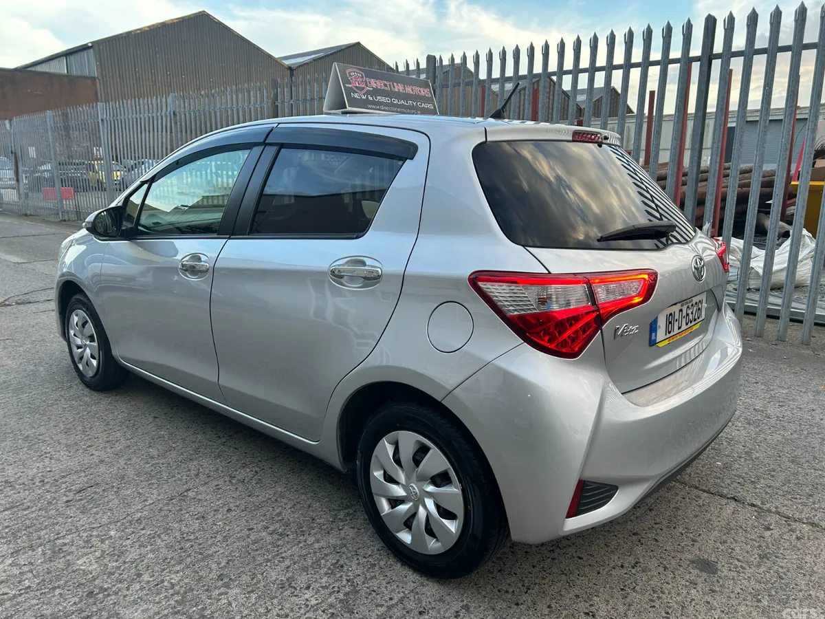 Toyota Vitz Hatchback, Petrol, 2018, Silver