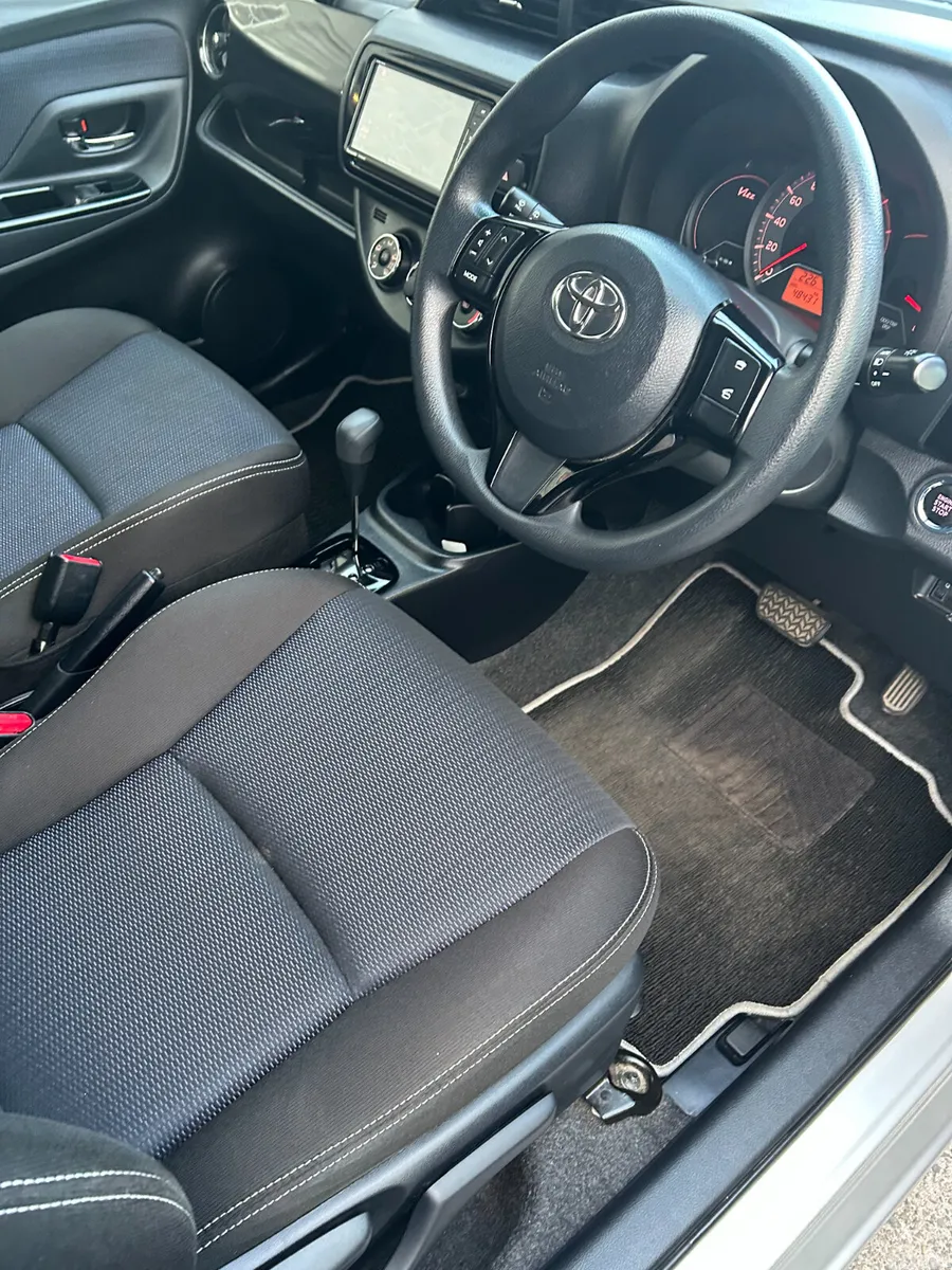 Toyota Vitz Hatchback, Petrol, 2018, Silver