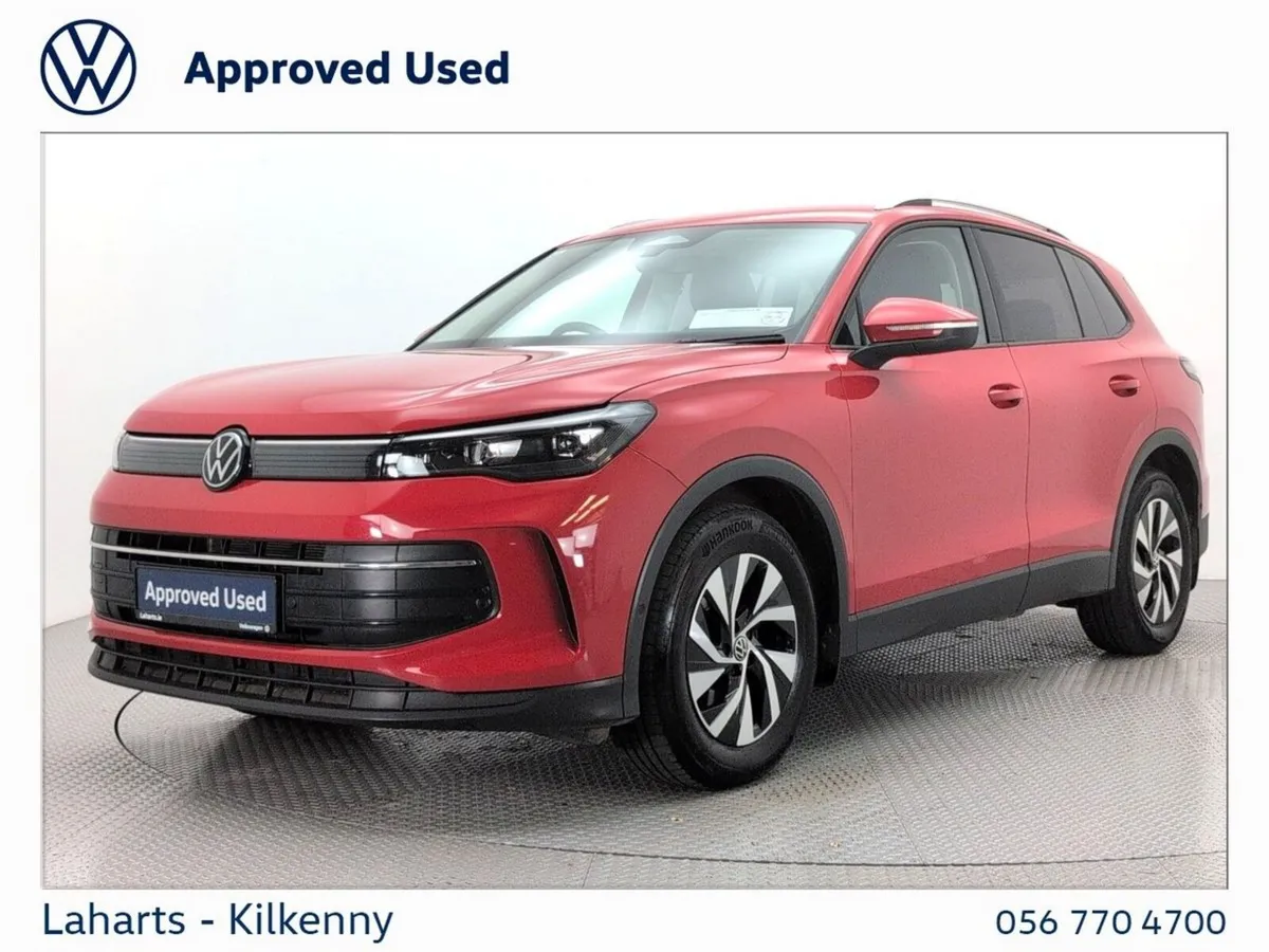 Volkswagen Tiguan SUV, Diesel, 2024, Red