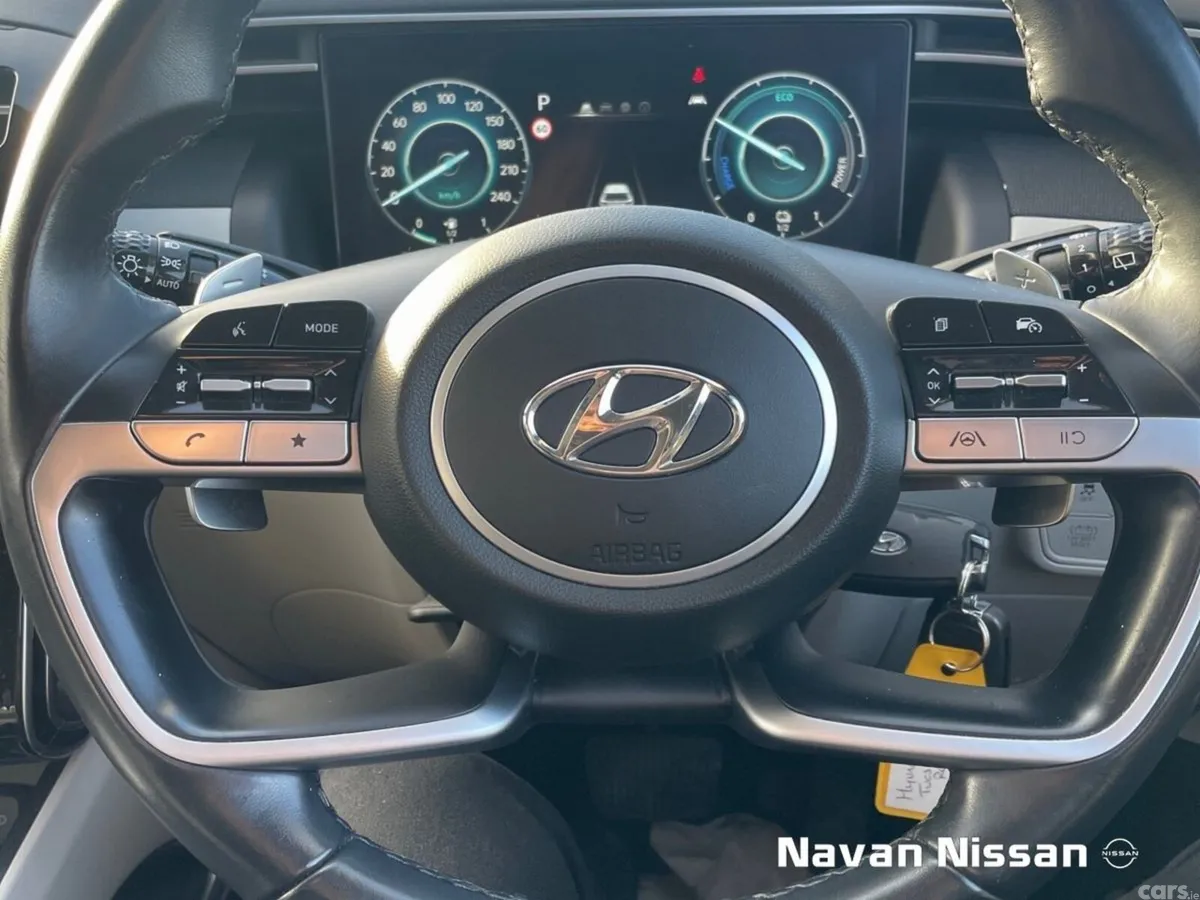 Hyundai Tucson SUV, Petrol Hybrid, 2022, Red