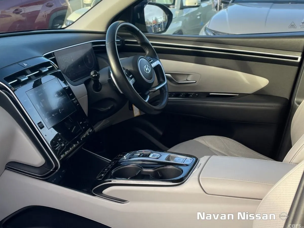 Hyundai Tucson SUV, Petrol Hybrid, 2022, Red
