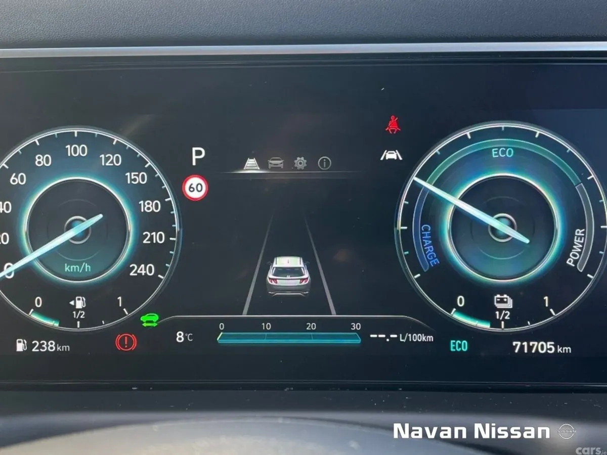 Hyundai Tucson SUV, Petrol Hybrid, 2022, Red
