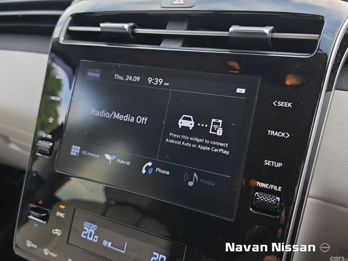 Hyundai Tucson SUV, Petrol Hybrid, 2022, Red