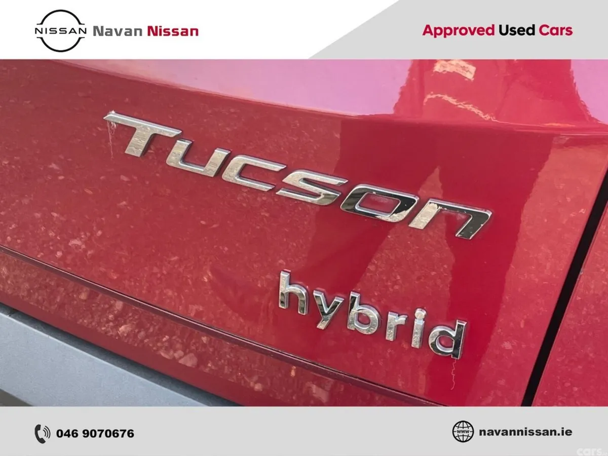 Hyundai Tucson SUV, Petrol Hybrid, 2022, Red