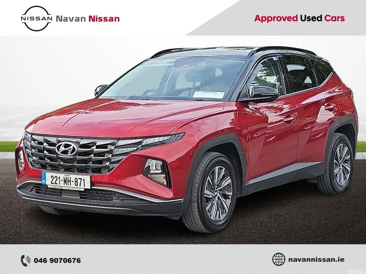 Hyundai Tucson SUV, Petrol Hybrid, 2022, Red
