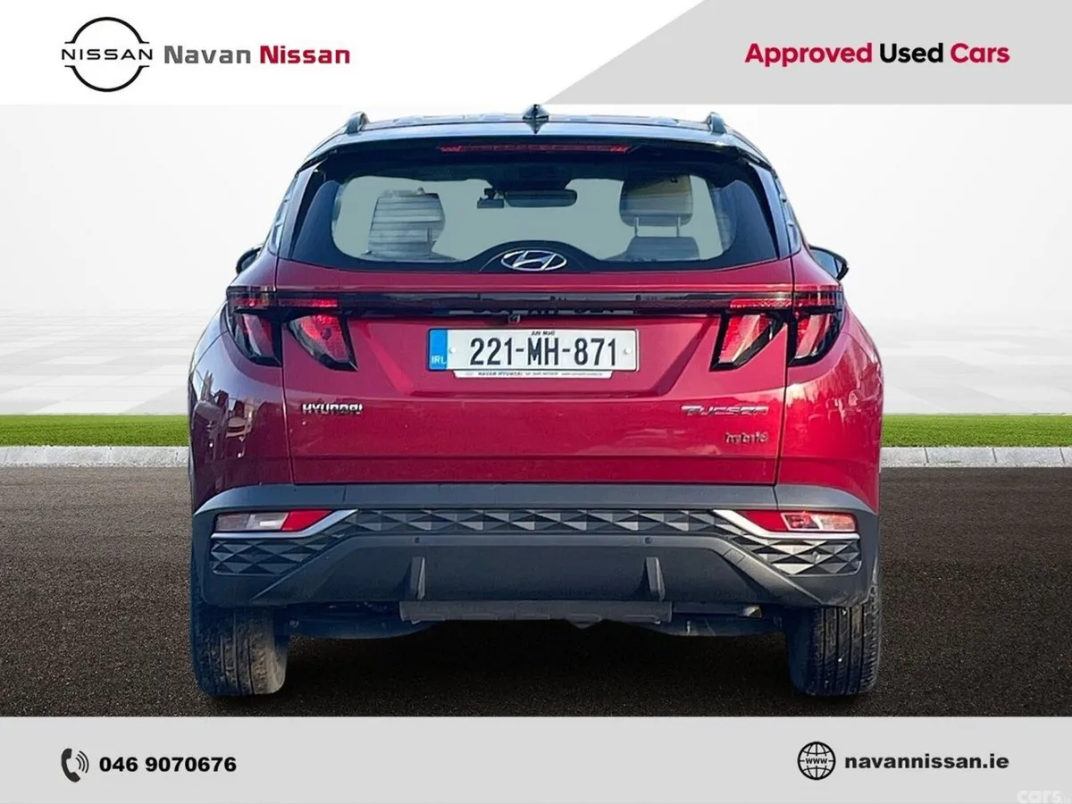 Hyundai Tucson SUV, Petrol Hybrid, 2022, Red
