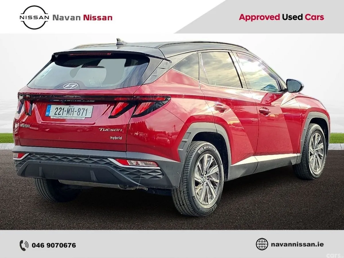 Hyundai Tucson SUV, Petrol Hybrid, 2022, Red