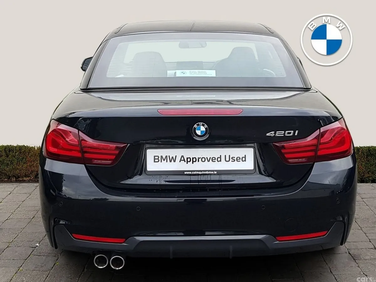 BMW 4-Series Convertible, Petrol, 2019, Black