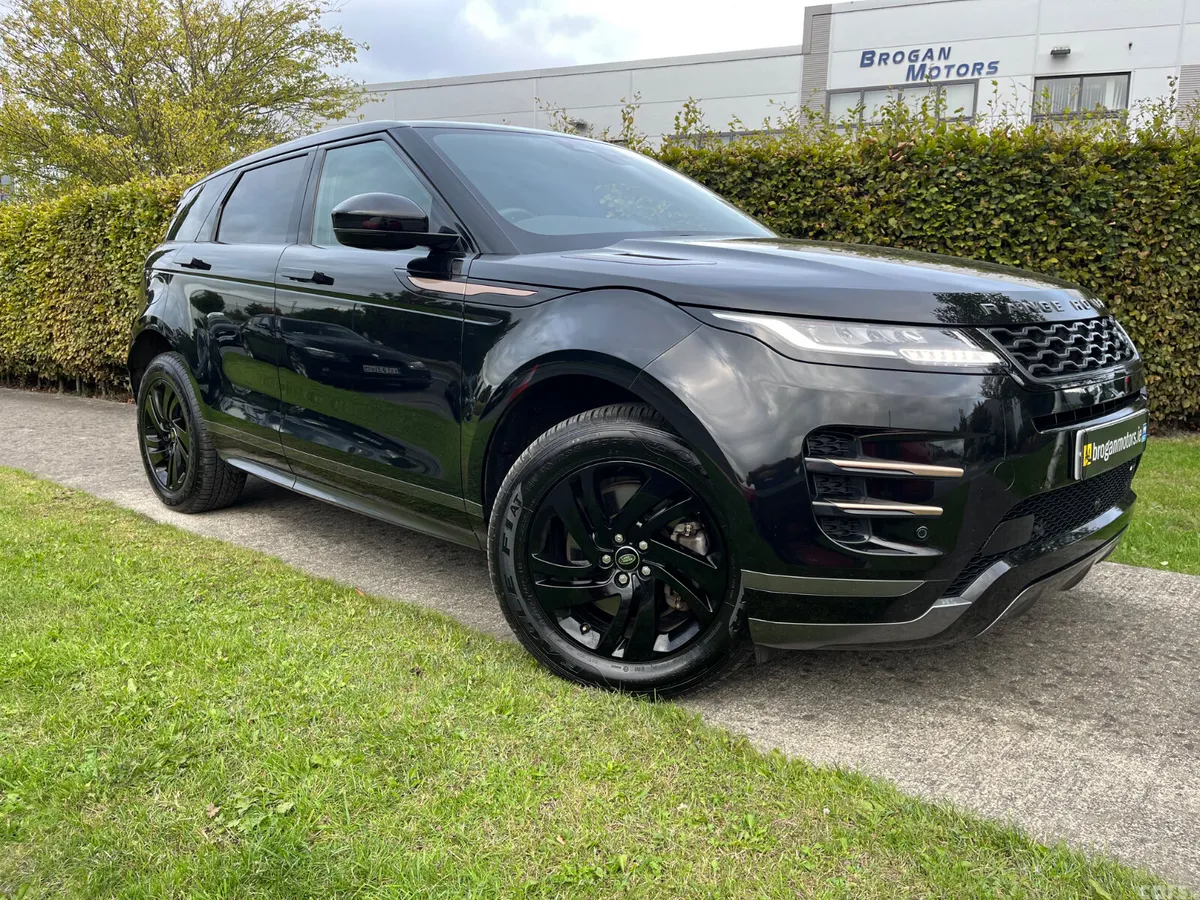 Land Rover Range Rover Evoque SUV, Petrol Plug-in Hybrid, 2022, Black