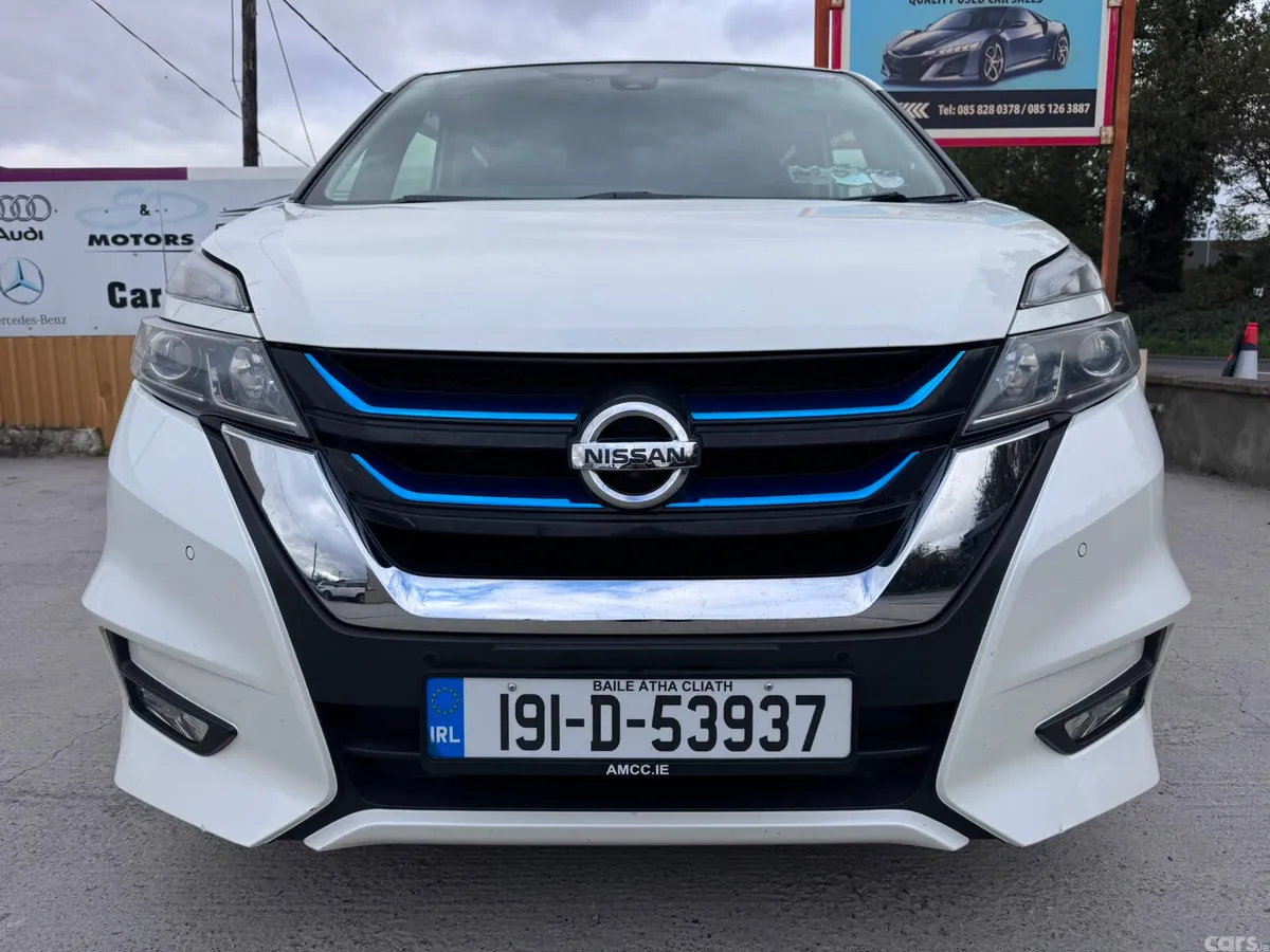 Nissan Serena MPV, Petrol Hybrid, 2019, White