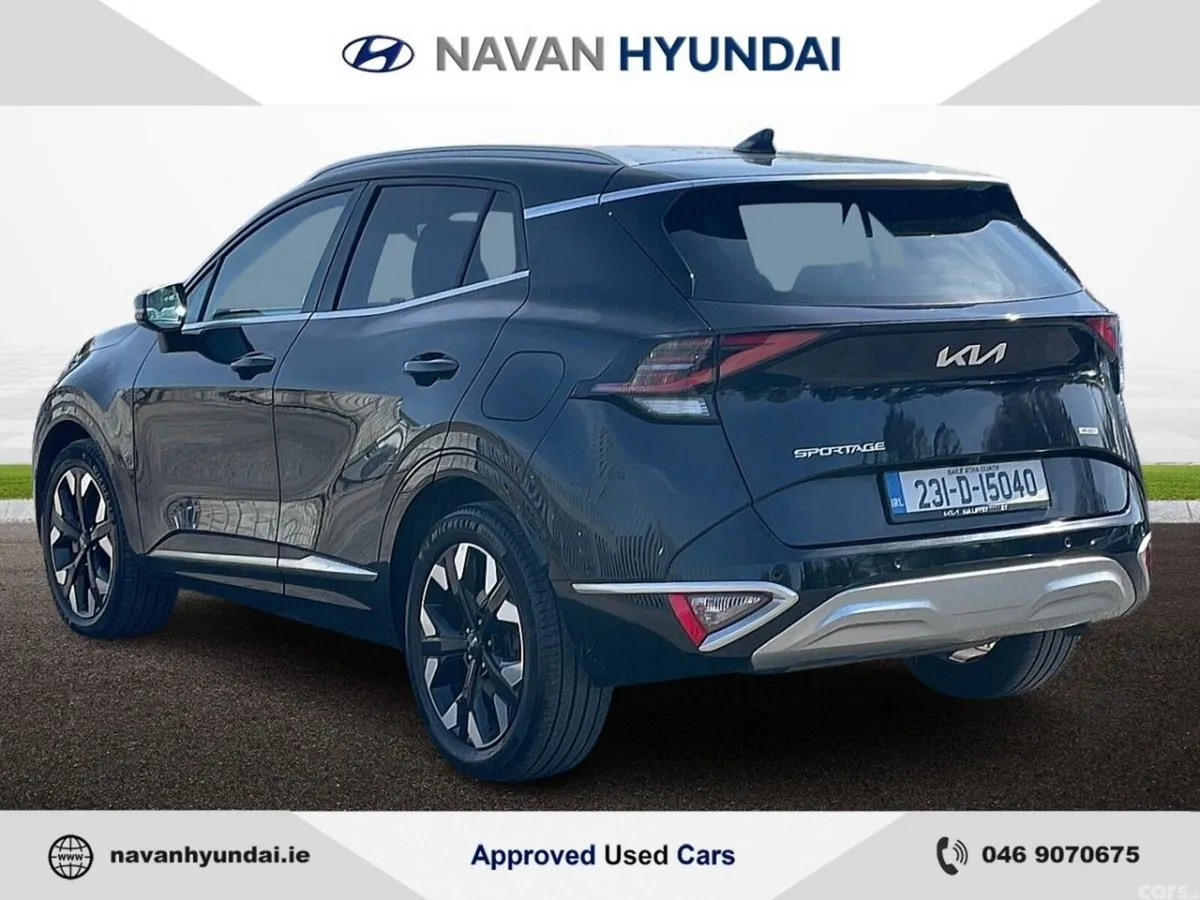 Kia Sportage SUV, Petrol Plug-in Hybrid, 2023, Black