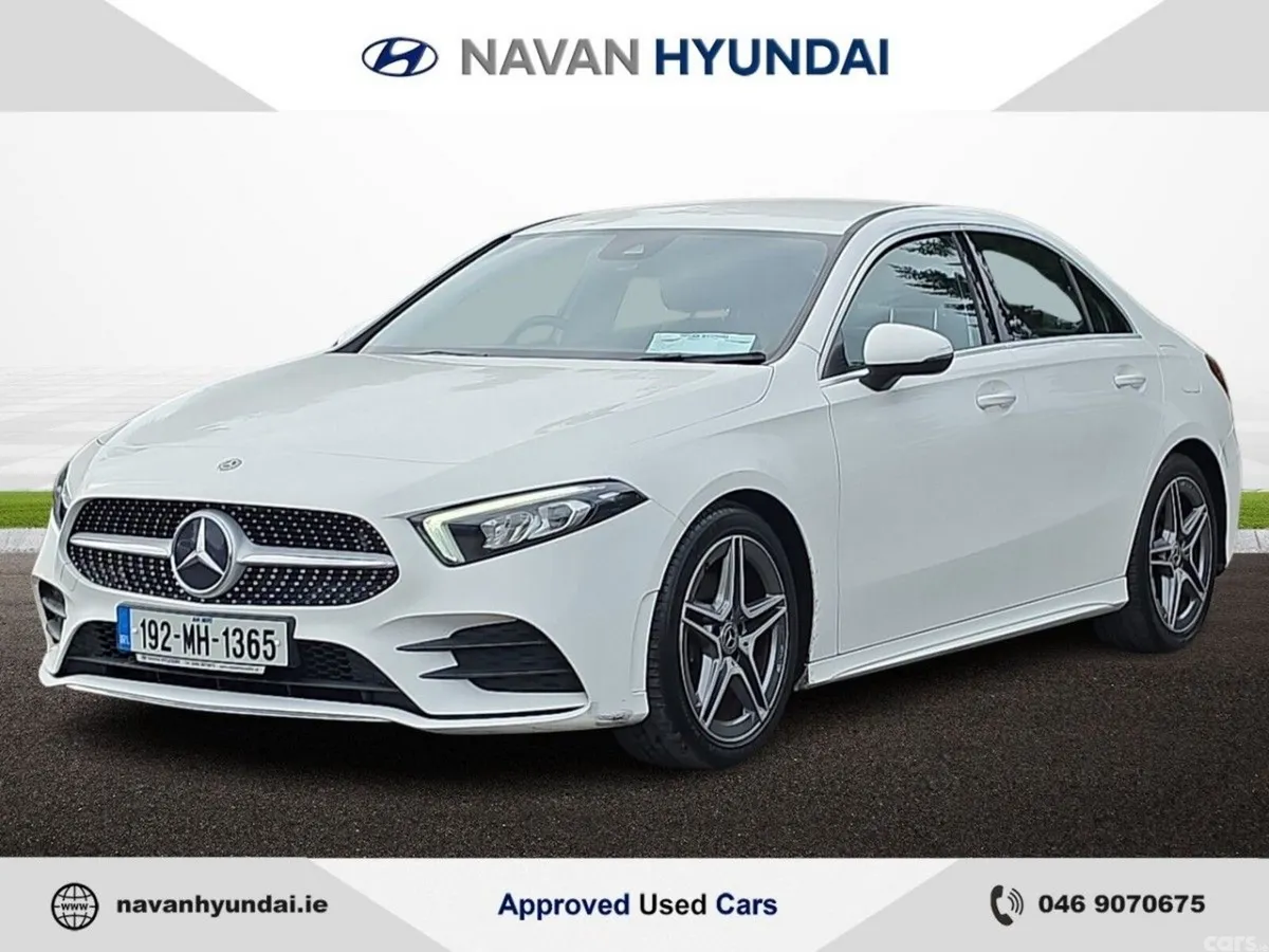 Mercedes-Benz A-Class Saloon, Diesel, 2019, White