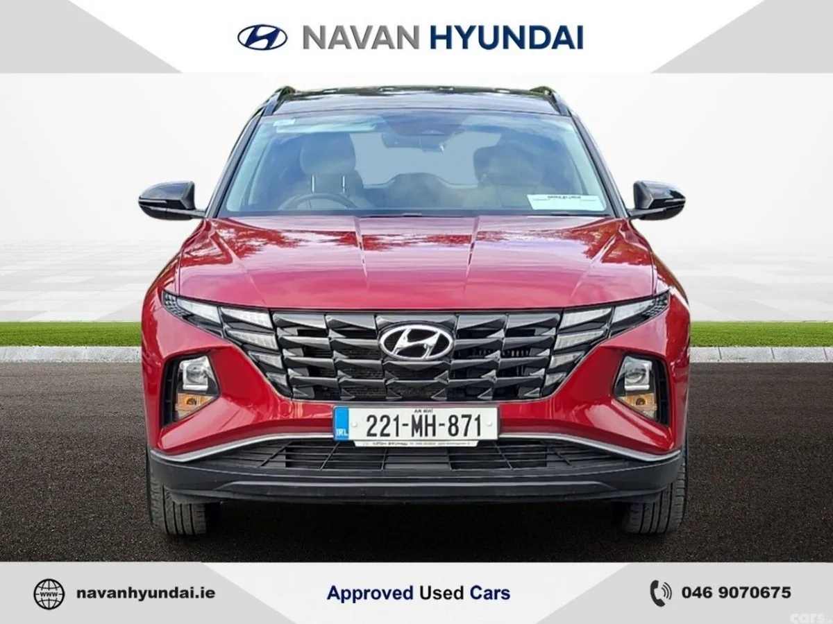 Hyundai Tucson SUV, Petrol Hybrid, 2022, Red