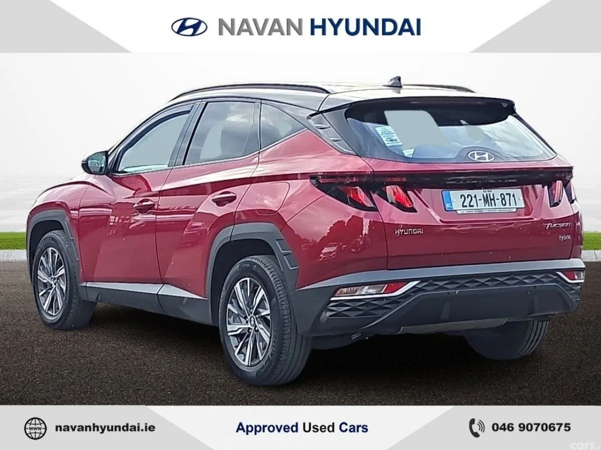 Hyundai Tucson SUV, Petrol Hybrid, 2022, Red