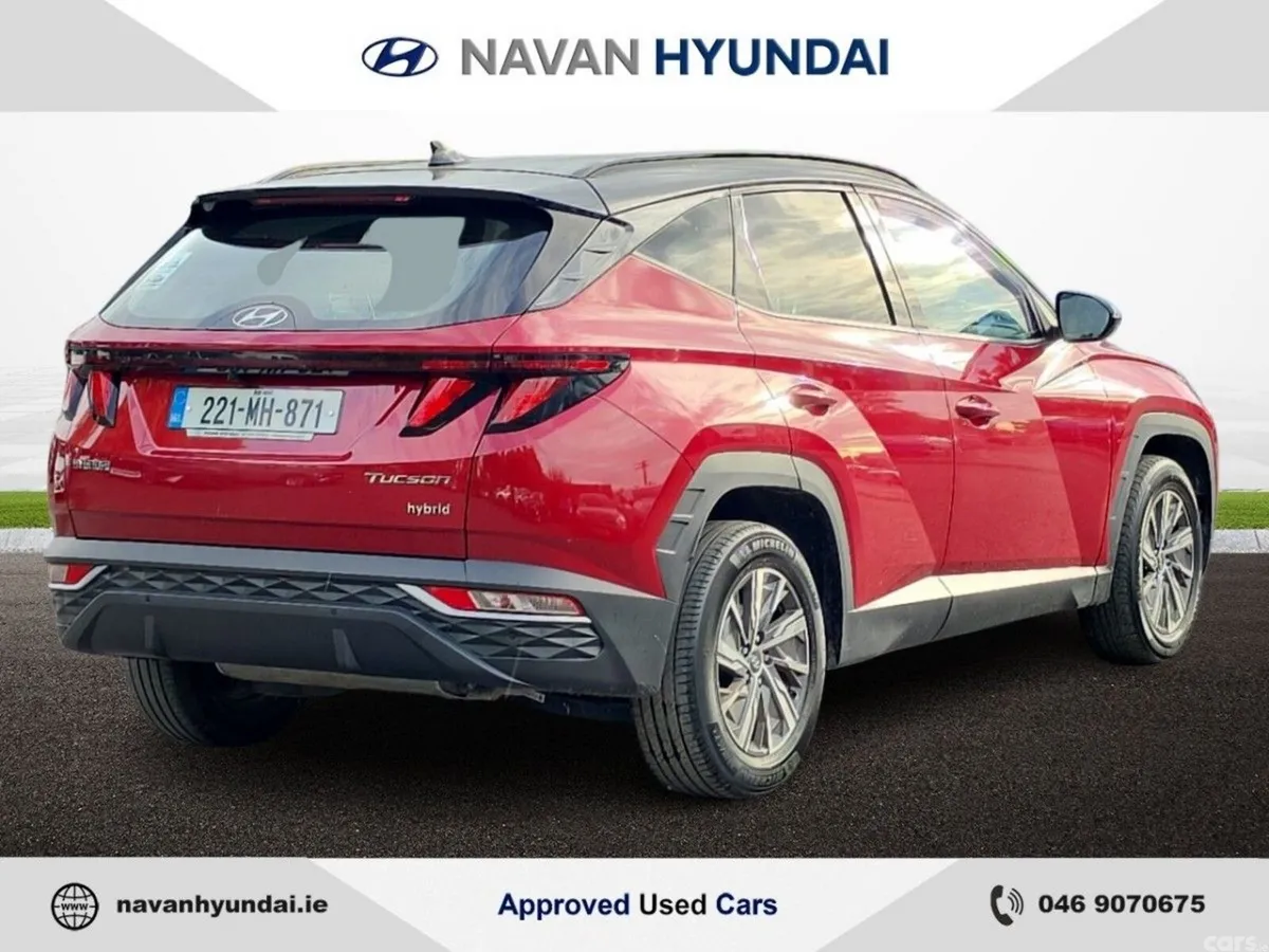 Hyundai Tucson SUV, Petrol Hybrid, 2022, Red
