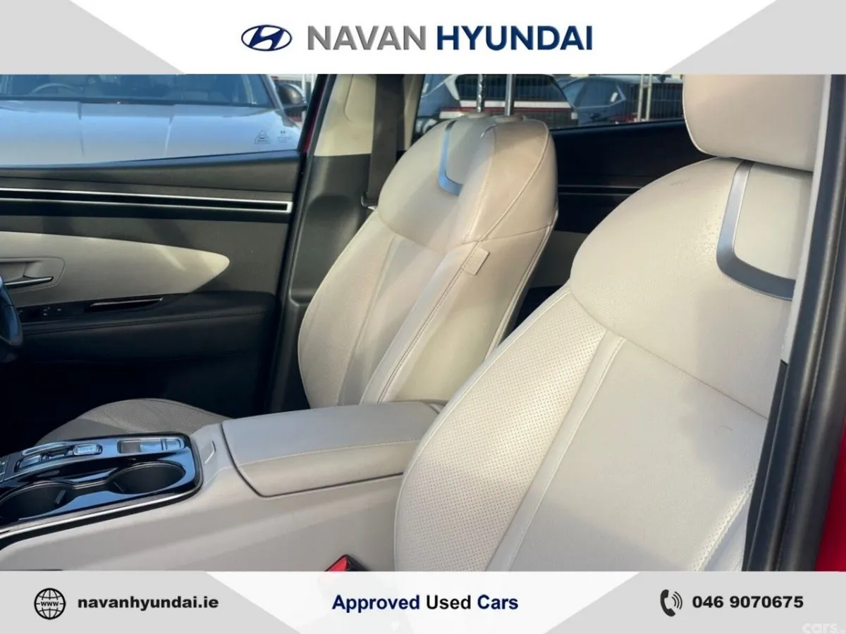 Hyundai Tucson SUV, Petrol Hybrid, 2022, Red