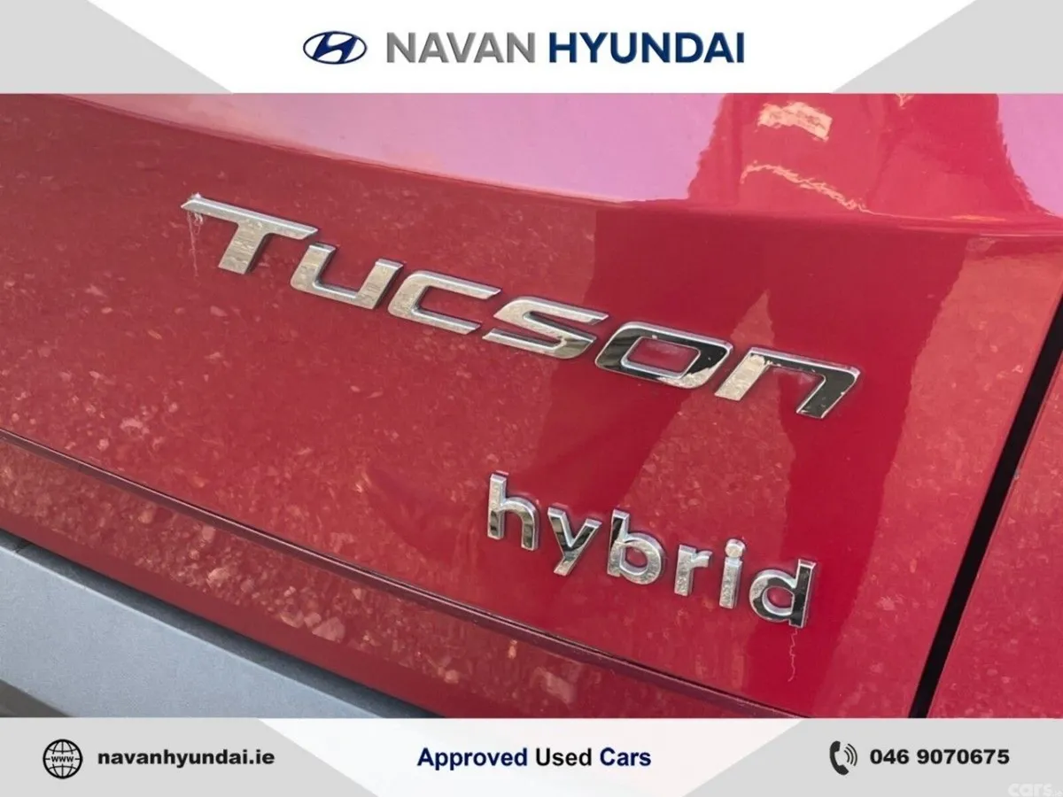 Hyundai Tucson SUV, Petrol Hybrid, 2022, Red