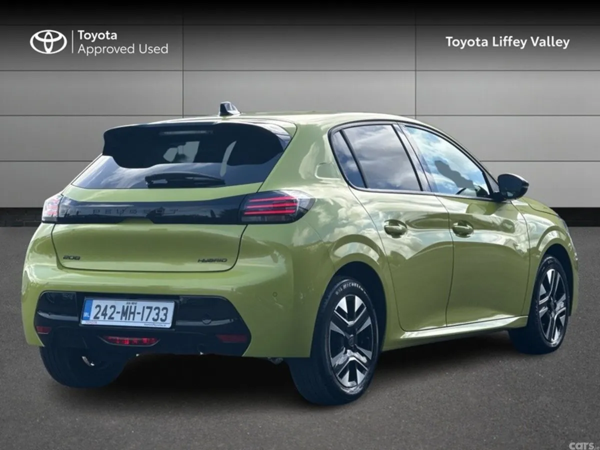 Peugeot 208 Hatchback, Petrol Hybrid, 2024, Yellow