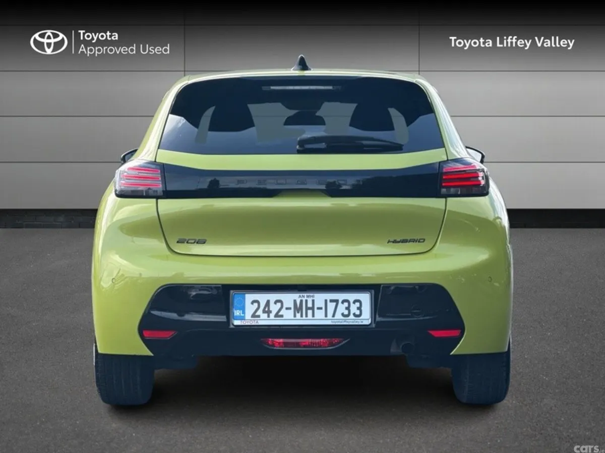 Peugeot 208 Hatchback, Petrol Hybrid, 2024, Yellow